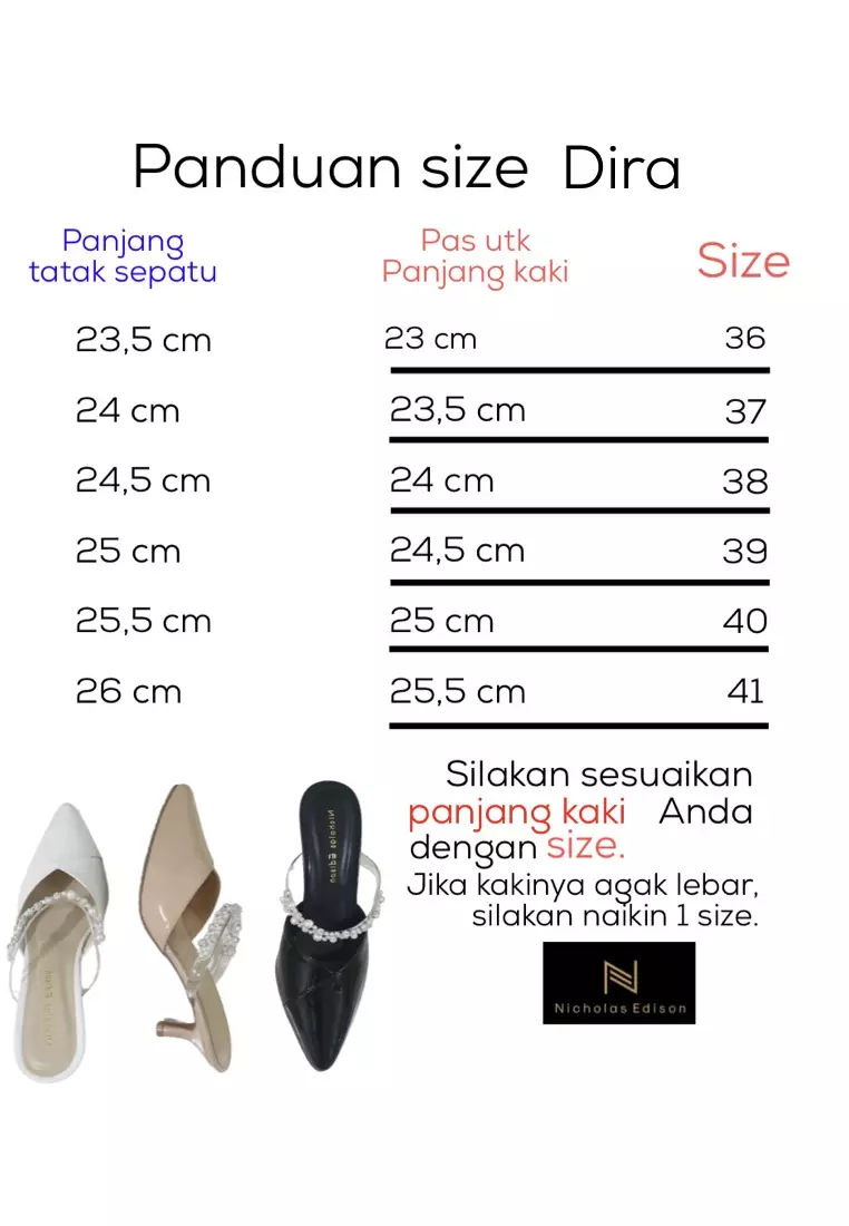 Nicholas Edison Heel Dira White