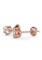 Krystal Couture gold KRYSTAL COUTURE Cindy Stud Earrings Embellished with Swarovski® crystals-Rose Gold/Clear 18A08ACA039764GS_2