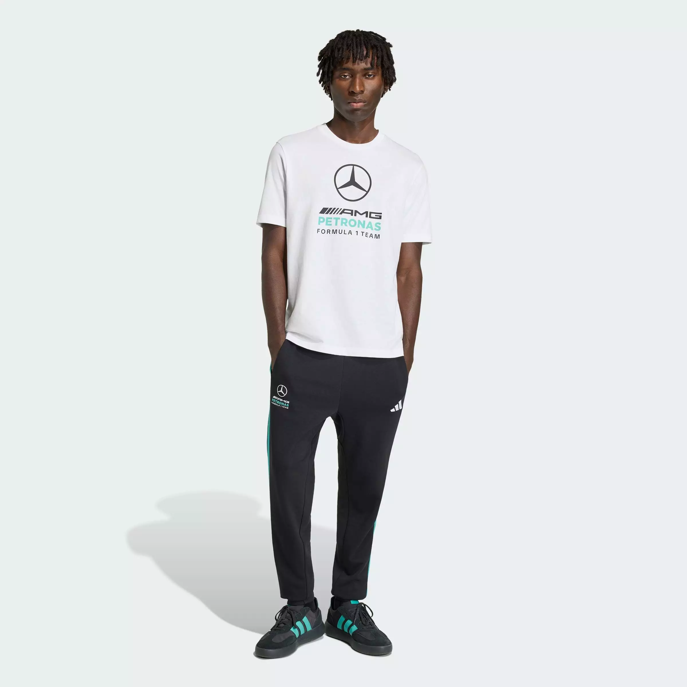 Motorsport MERCEDES - AMG PETRONAS FORMULA 1 TEAM DNA GRAPHIC TEE Men White KE8164