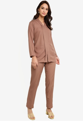 Marina Suit from SOPHIA RANIA in Brown