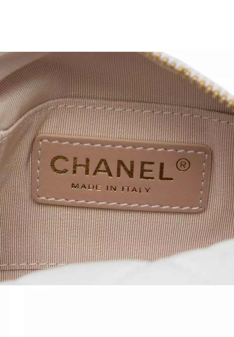 Pre-Loved Chanel Small Quilted Lambskin Perfect Meeting Hobo