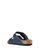 Birkenstock blue Arizona Smooth Leather Sandals BI090SH94JPLMY_3