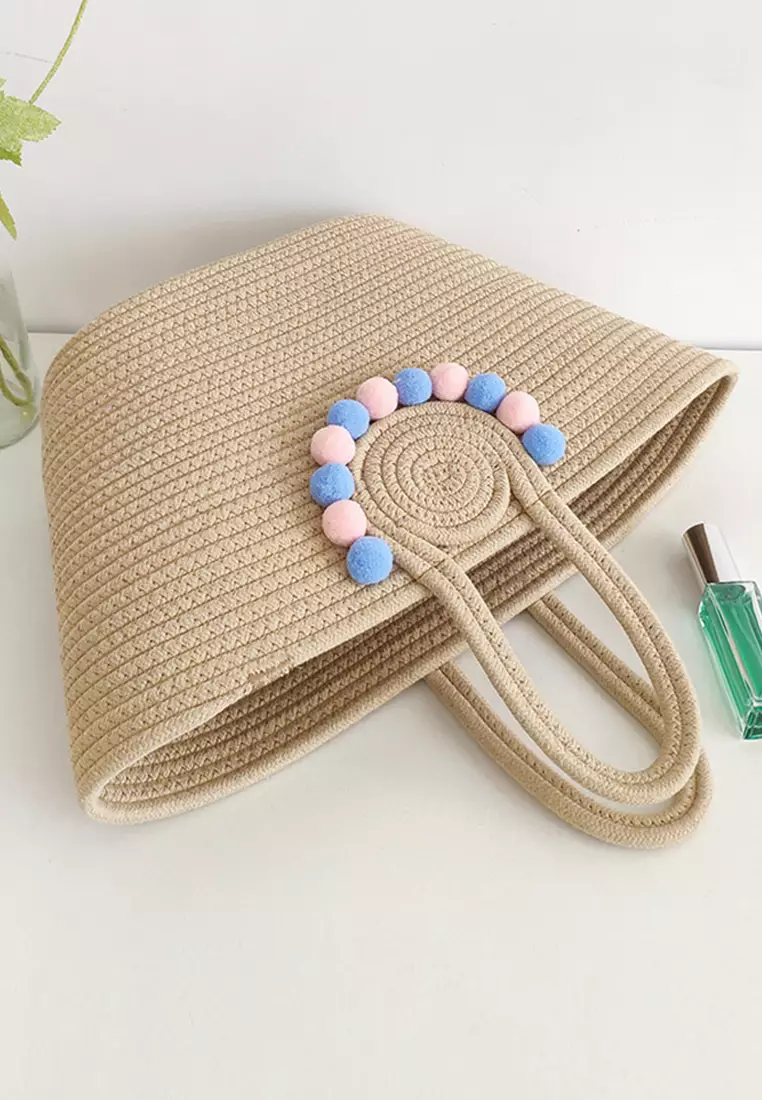 Buy Sunnydaysweety New Handmade Straw Beach Bag Ca24061718mt-1 2024 