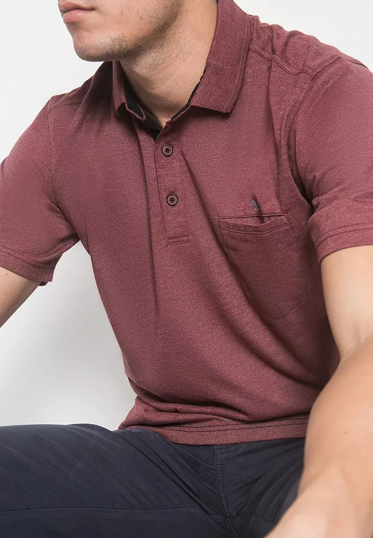 LGS - Kaos Polo Casual - Polos - Merah - Regular FIt - CTS.225.M3003.01.C