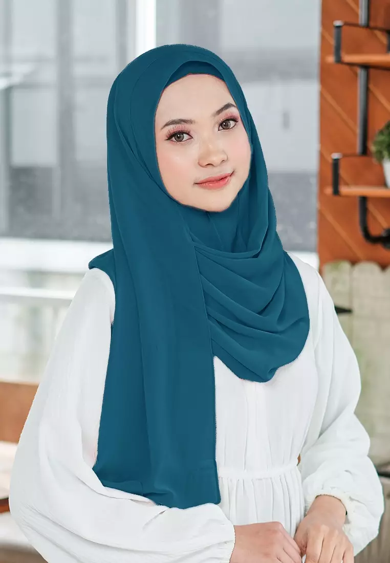 HIJAB INSTAN SHEILA - DEEP TURQUOISE