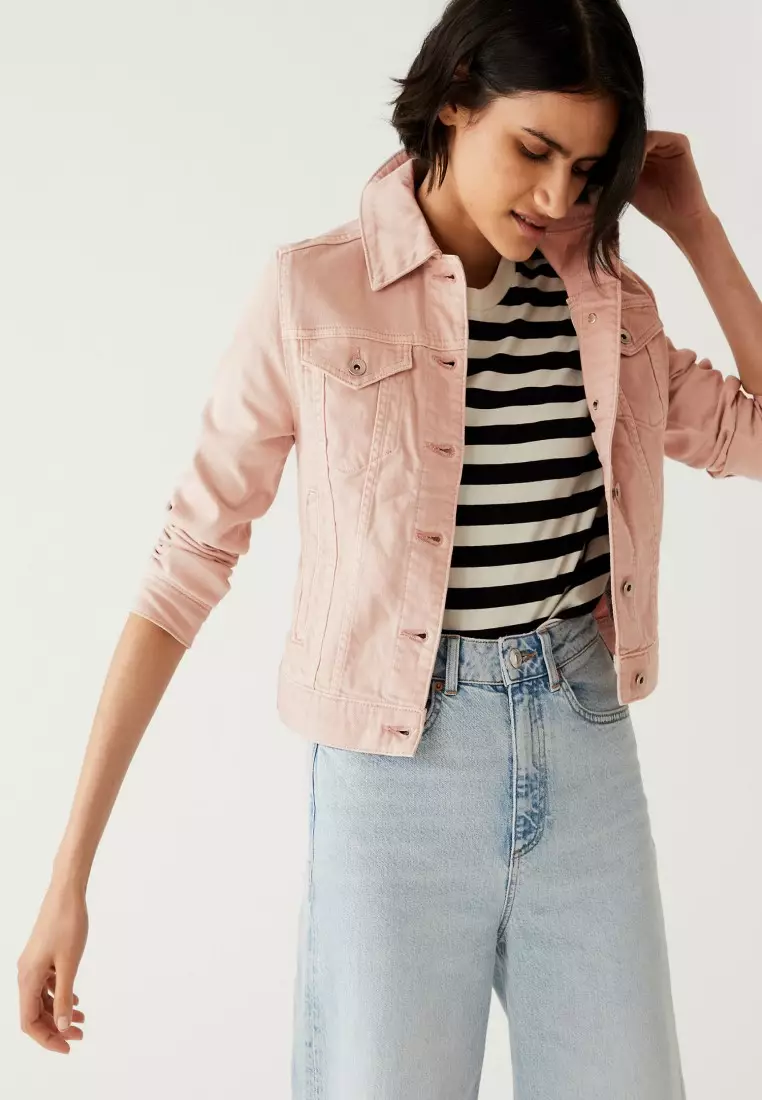 Marks and spencer denim jacket online