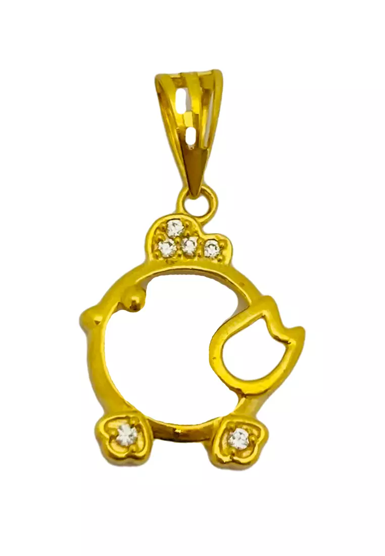 Gold pendants for baby on sale boy