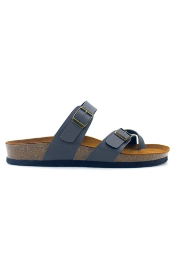 SoleSimple grey Dublin - Grey Sandals & Flip Flops AB4C8SHEAB524AGS_1