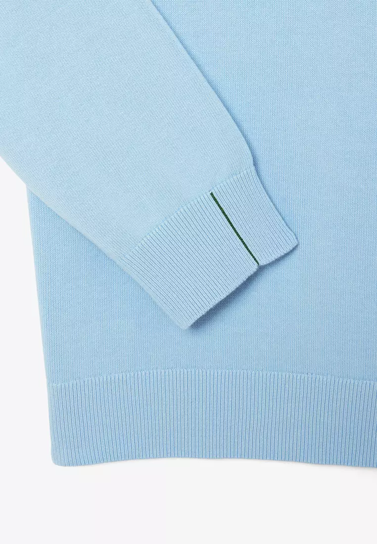 Cotton Landscape Crocodile Sweater