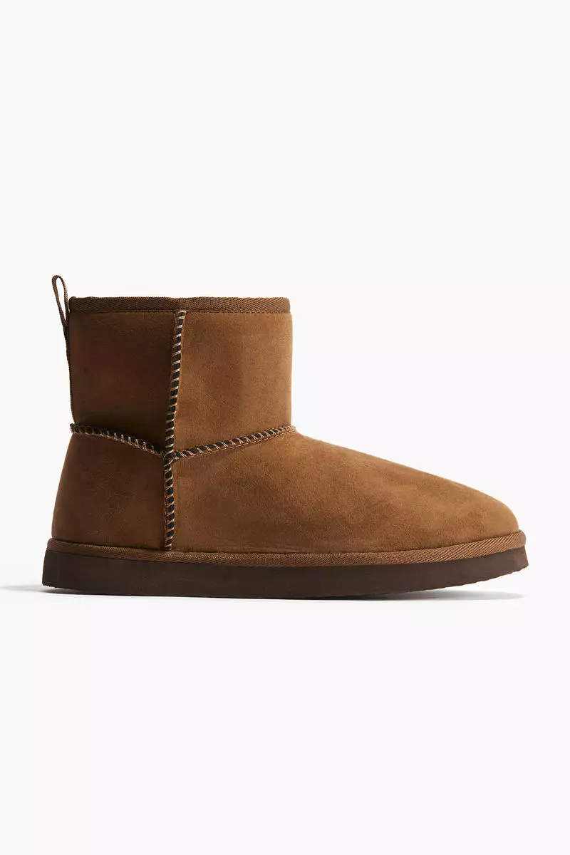 Discount on H&M  shoes - SKU: Warm-lined slip-on boots