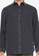 Only & Sons grey Brad Life Long Sleeves Herringbone Shirt C4D47AAD82D546GS_3