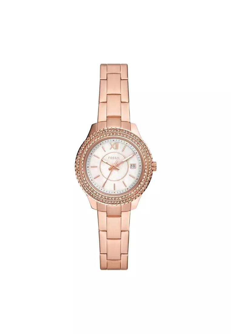 Buy Fossil Ladies' Watch in Rose Gold ES5136 2026 Online | ZALORA ...