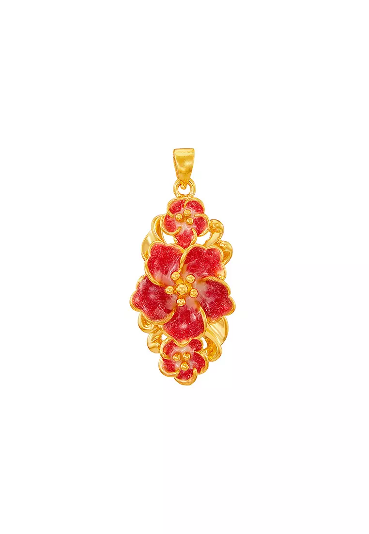 HABIB 999/24K Yellow Gold Pendant 9GP00780125