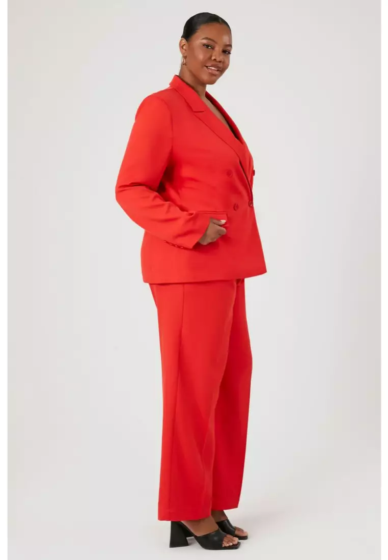 Red blazer for womens forever 21 shop