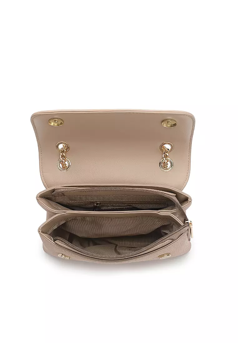 Women's Sling Bag / Crossbody Bag (斜孭袋) - 米黃色