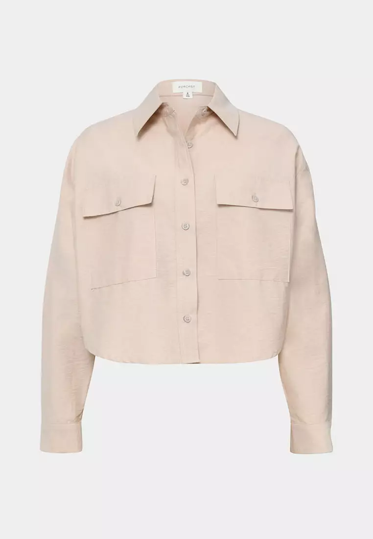 Kyla Crop Pocket Shirt