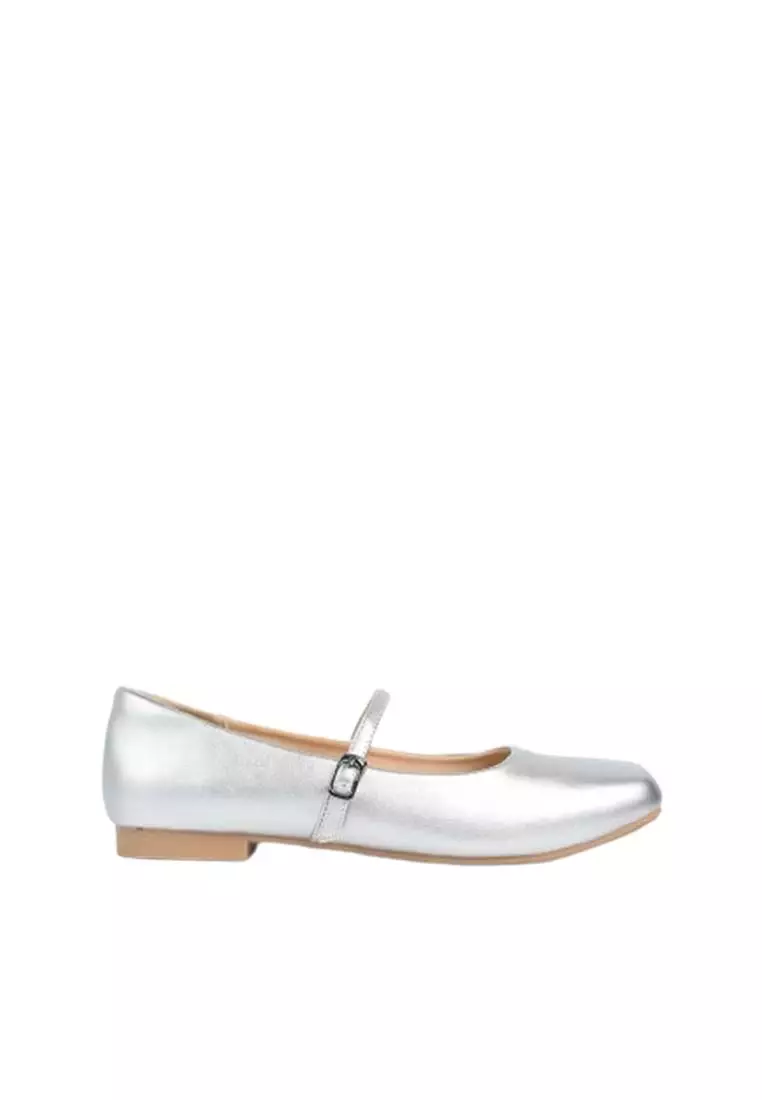 Discount on Happy2U  shoes - SKU: Brie Ballerina Strap Flats