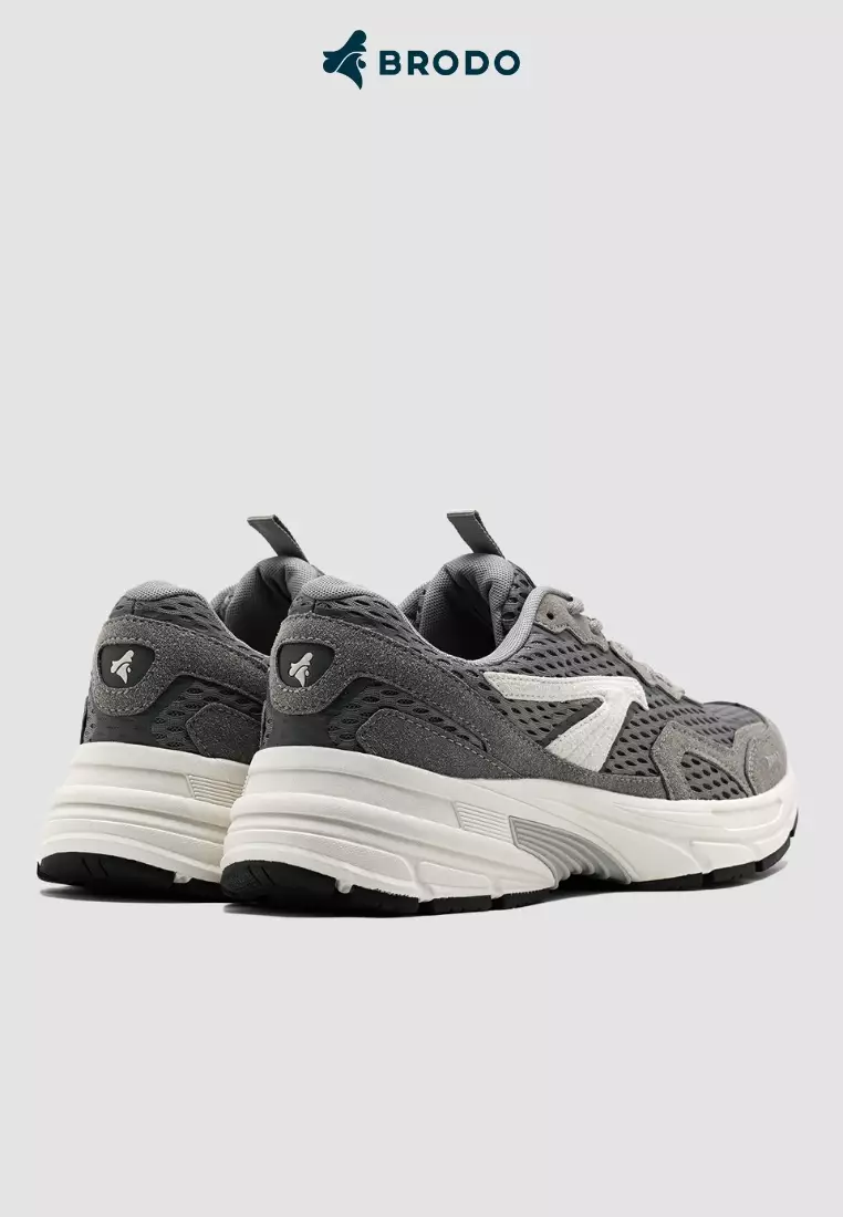 BRODO - Sneakers Ace Nexus Charcoal Grey OWS