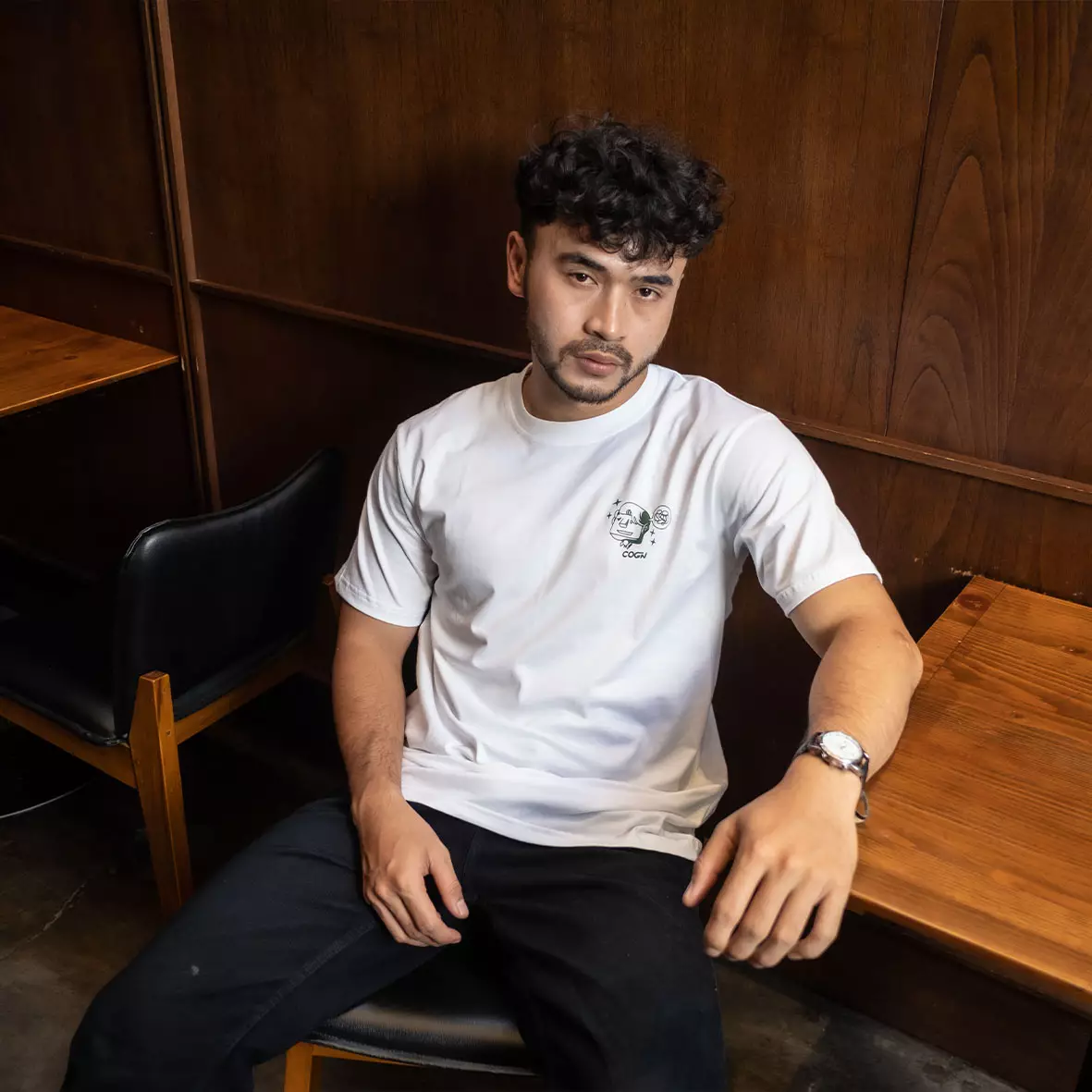 Cogen Kaos Tshirt Putih T Shirt White Basic - Doing Us Right Now