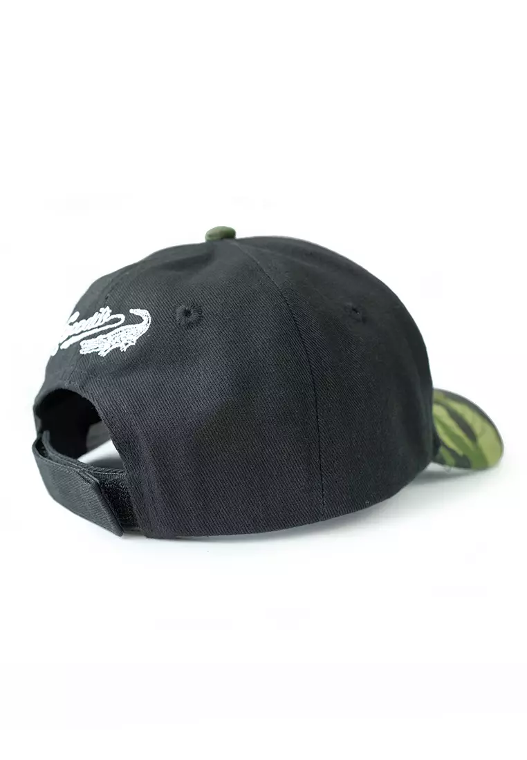Crocodile KIDS BB CAP Black Army - original bahan katun 100%