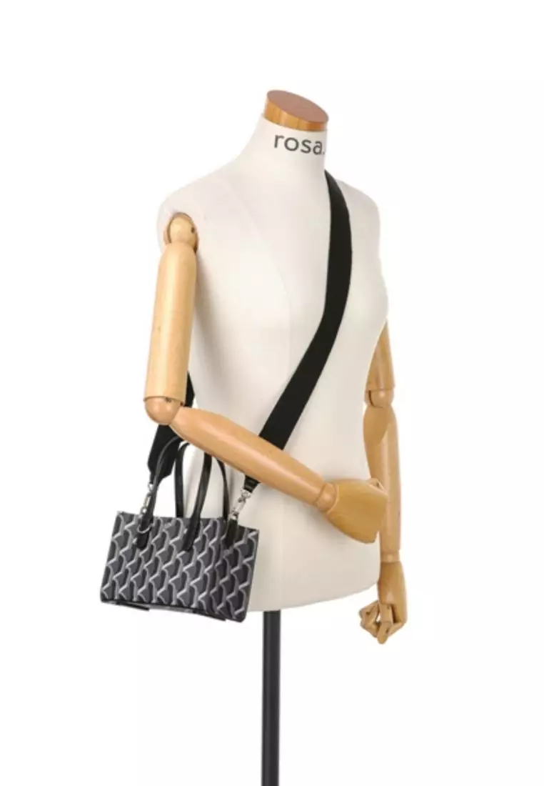 Jual ROSA.K Cabas Monogram Day Tote Secret Black SS Original