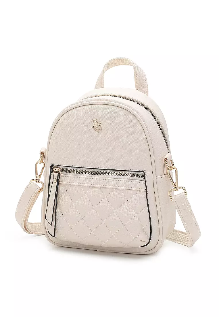 Women's Backpack - Beige