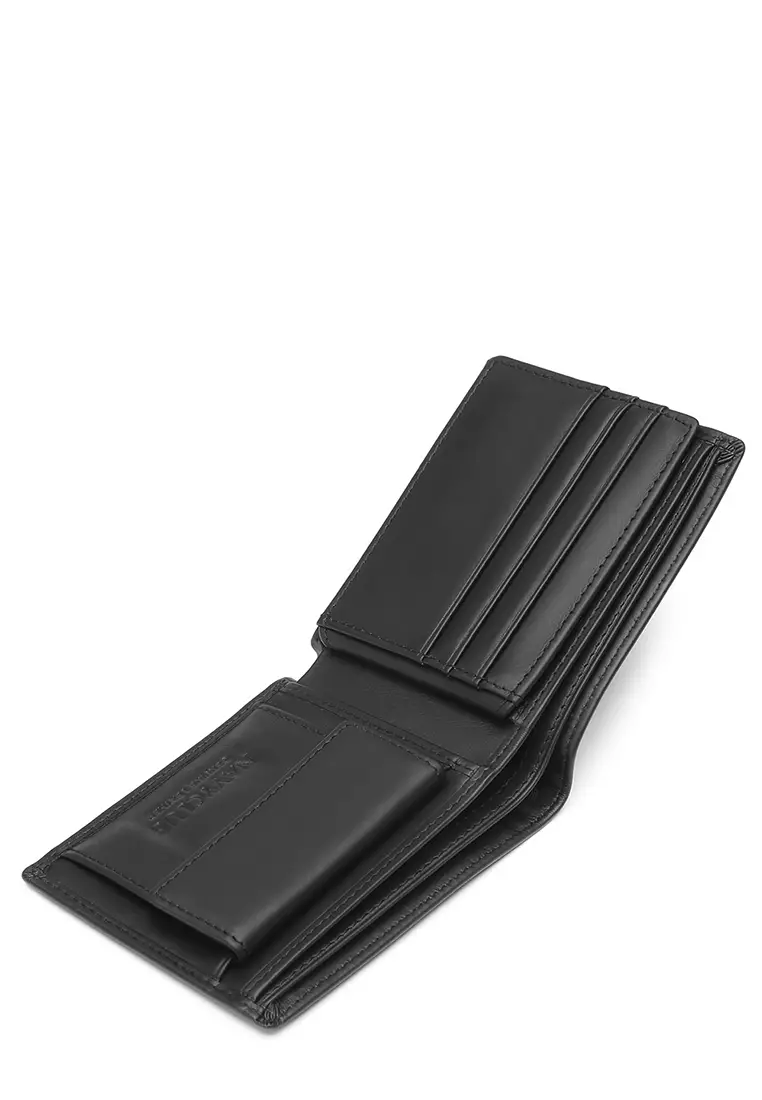 Navy Club Force Dompet Pria Lipat Dompet Kulit Asli - Free Box Exclusive