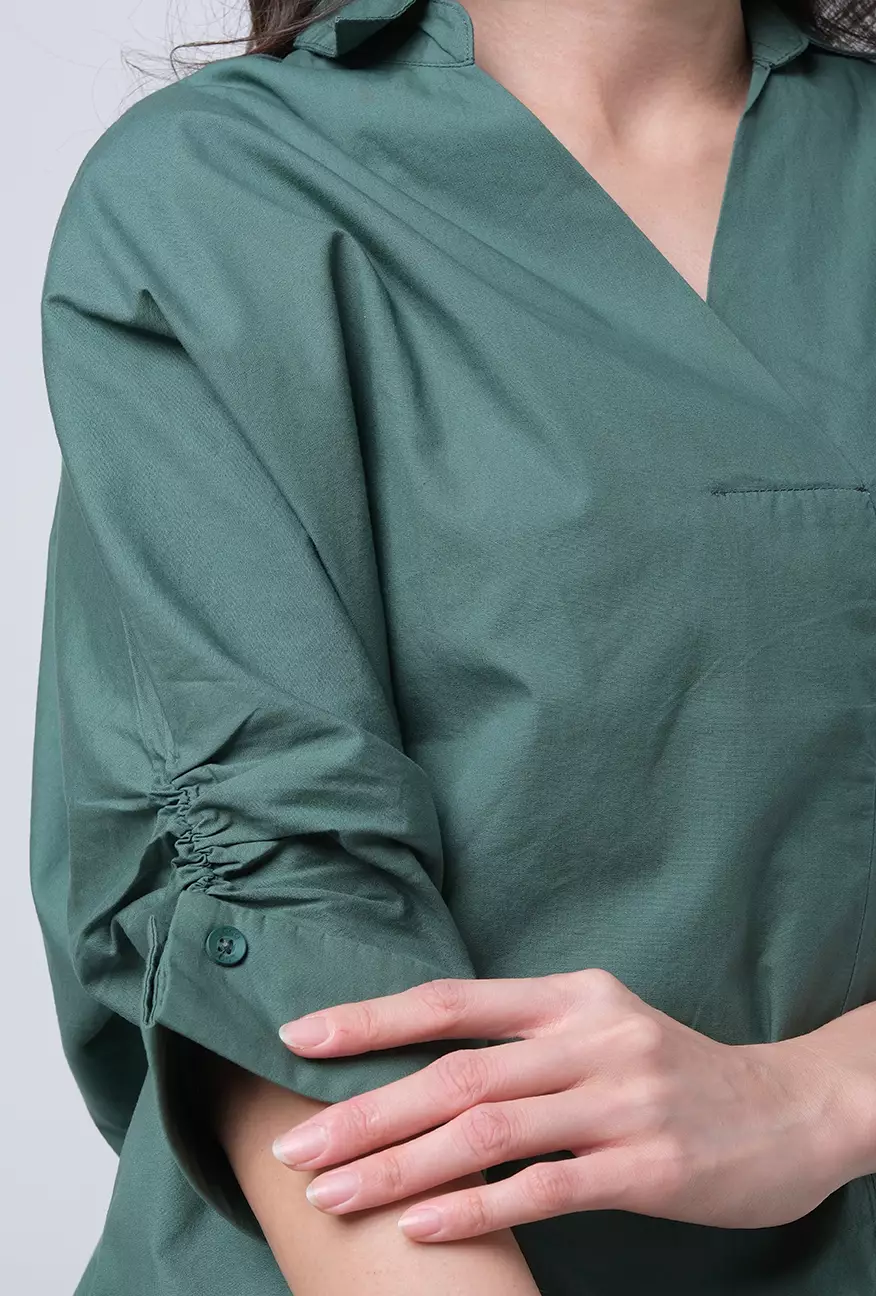 Kemeja Wanita Syasya Green