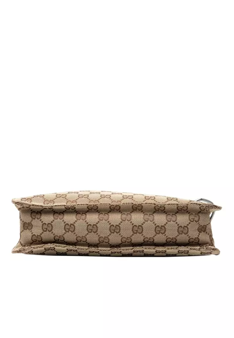 Pre-Loved Gucci Gg Canvas Eclipse Crossbody