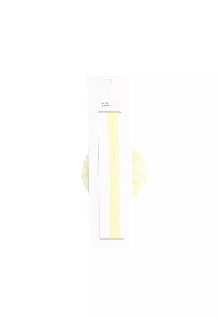 Chloe Headband (each) Light Yellow