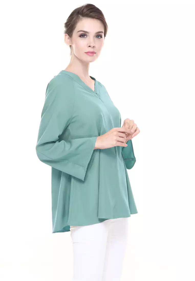 Vivi Top in Mint Green