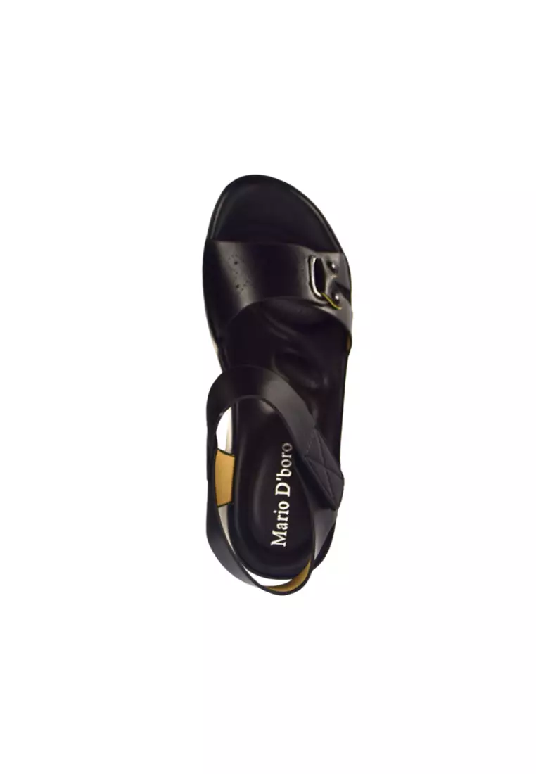 Women's Flats Sandals LX 24564 Black C51