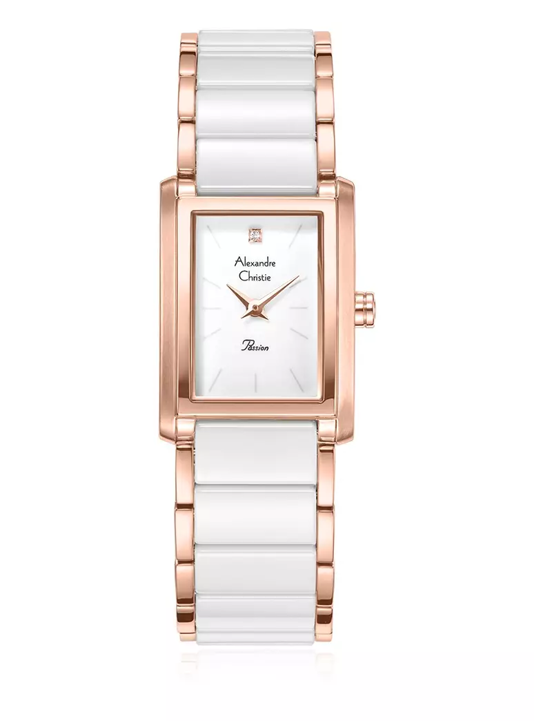 Women AC 2B52 Ceramic Band White