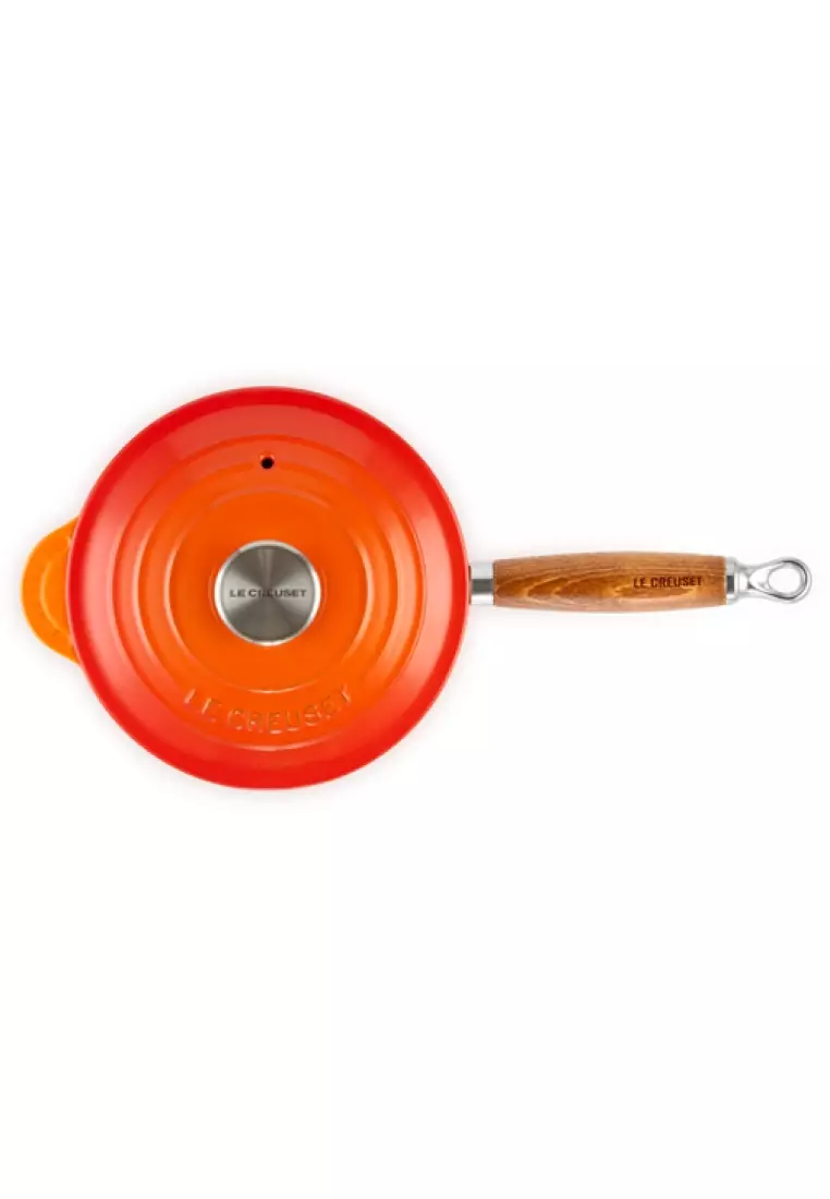 Buy Le Creuset Le Creuset Volcanic Cast Iron 18cm Saucepan Wooden