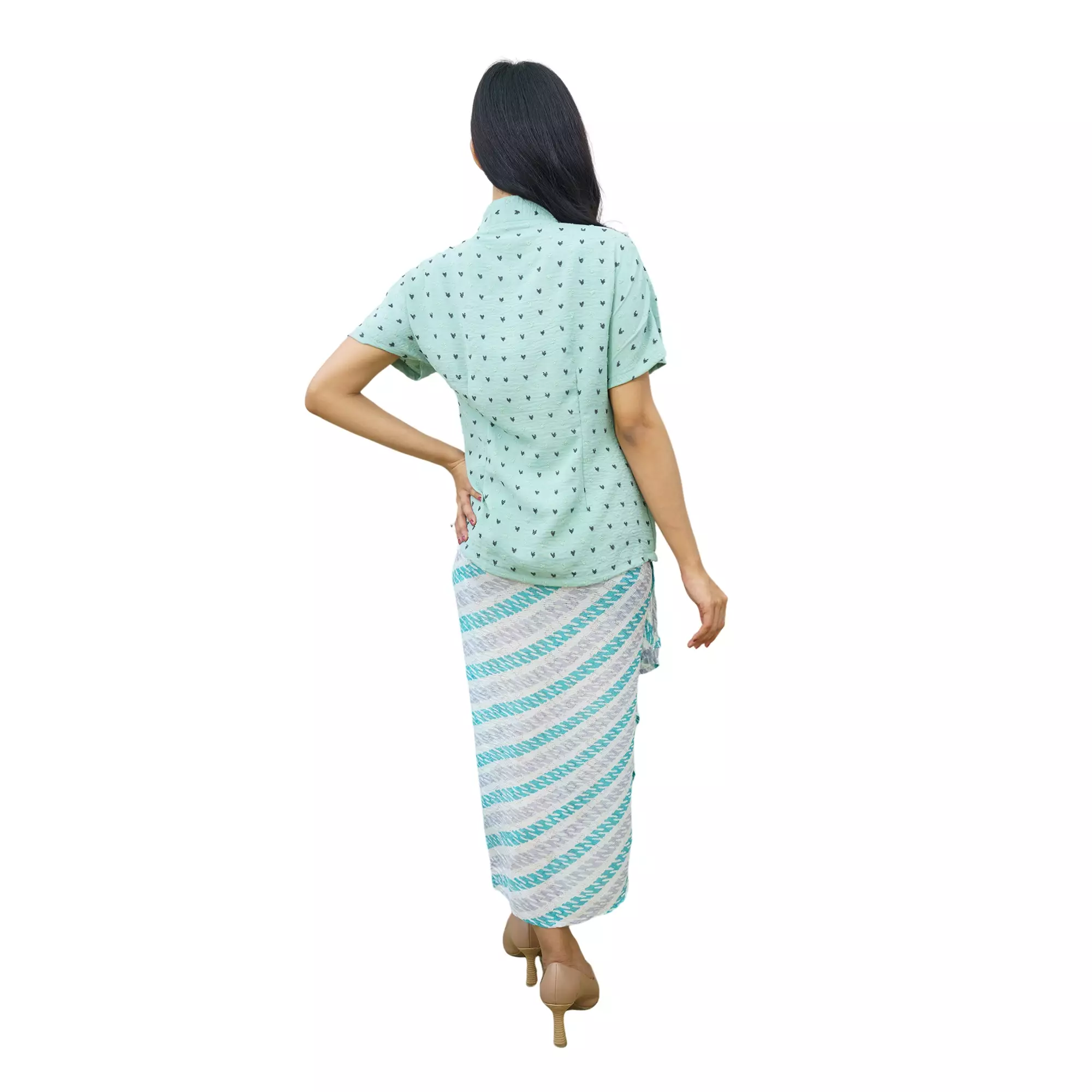 Rok Lilit Batik Wanita - Bawahan Batik - Bhatara Batik Amandara Skirt - Rok Batik Etnik Modern