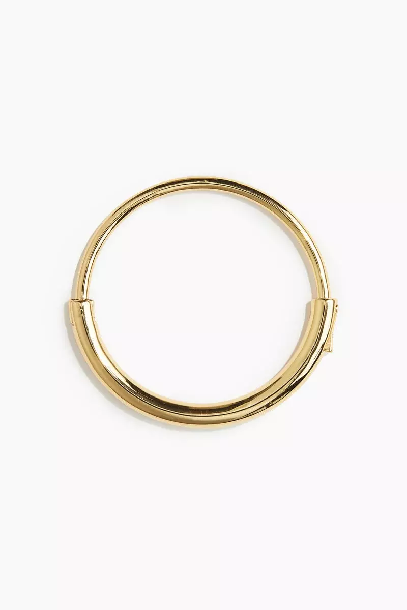 Gold-plated bangle