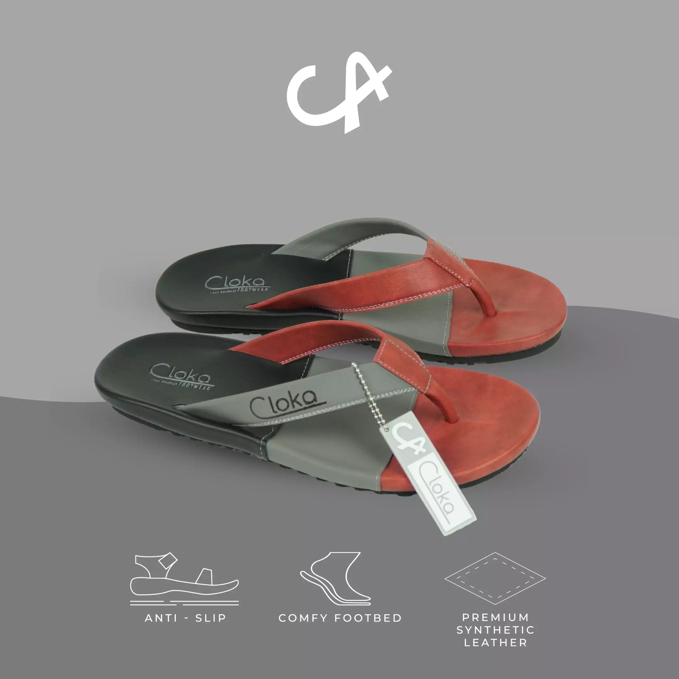 Jual Cloka Footwear Cloka Cava Flipflops Sandal Original Zalora Indonesia