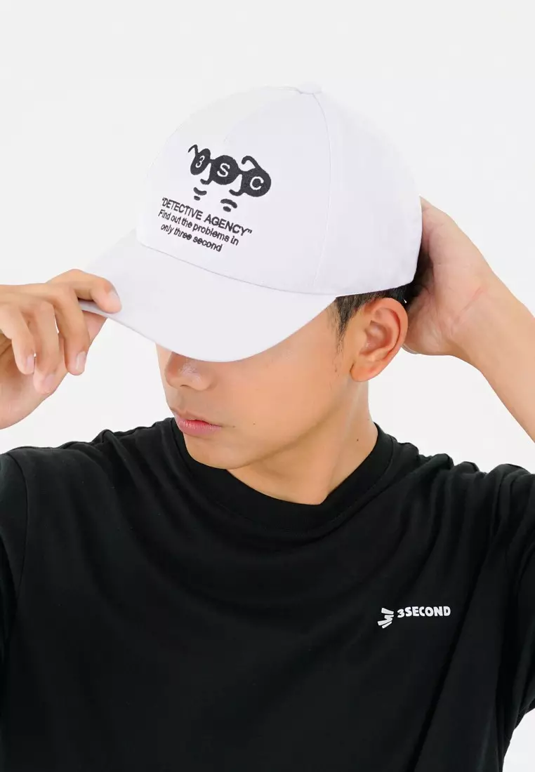 3Second Men's Cap Hat Polyester Detective 071224