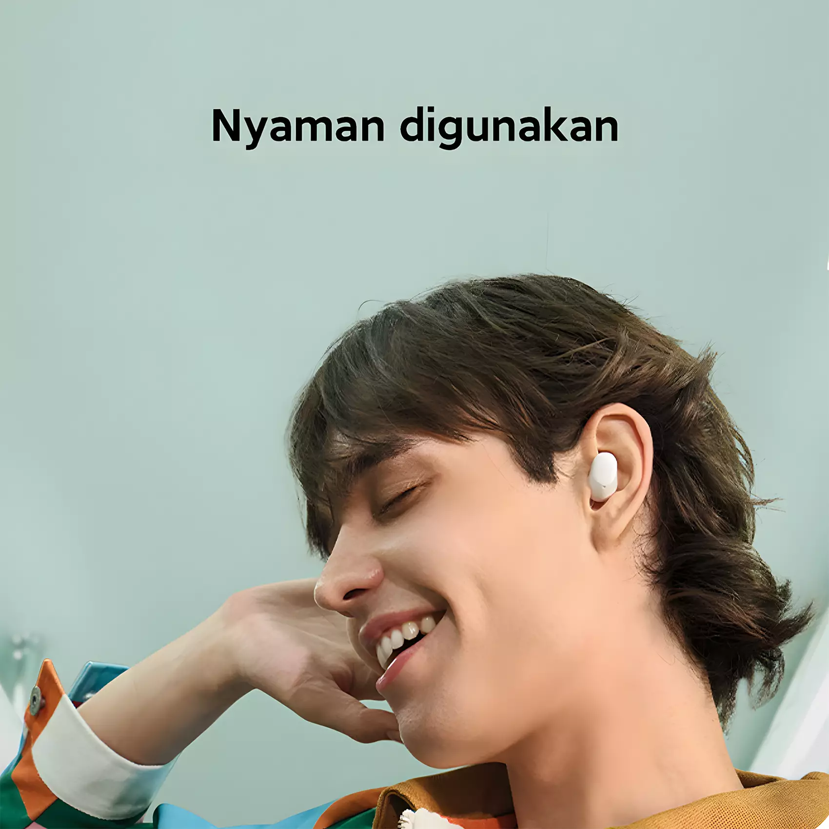 Xiaomi Redmi Buds 6 Play | Bluetooth 5.4 | Baterai Hingga 36 Jam | Xiaomi Earbuds App Support | Nyaman Digunakan - Blue