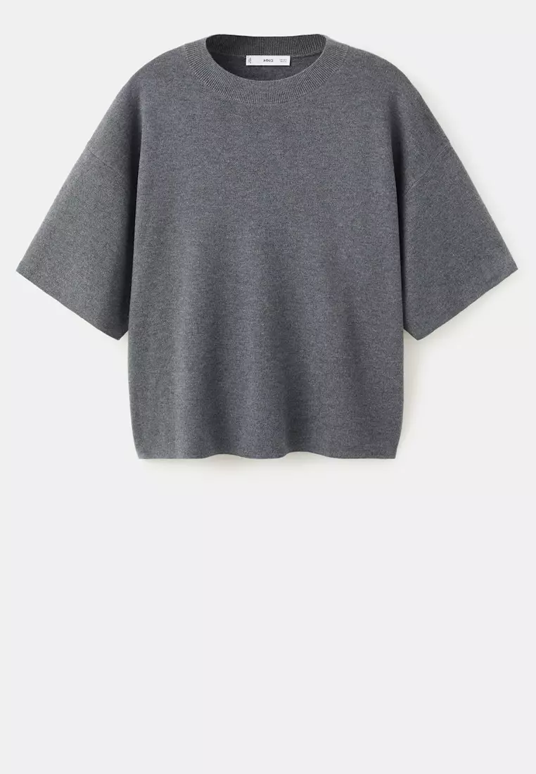 Oversize Short Sleeve Sweater