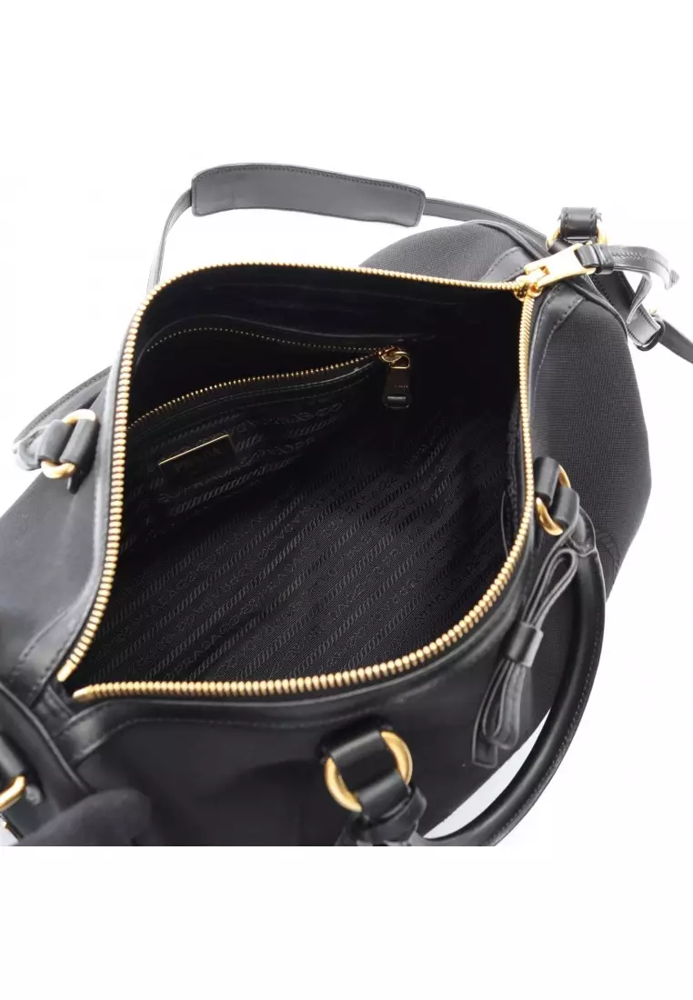 Buy Prada Pre-Loved Prada LOGO JACQUARD logo jacquard Handbag mini