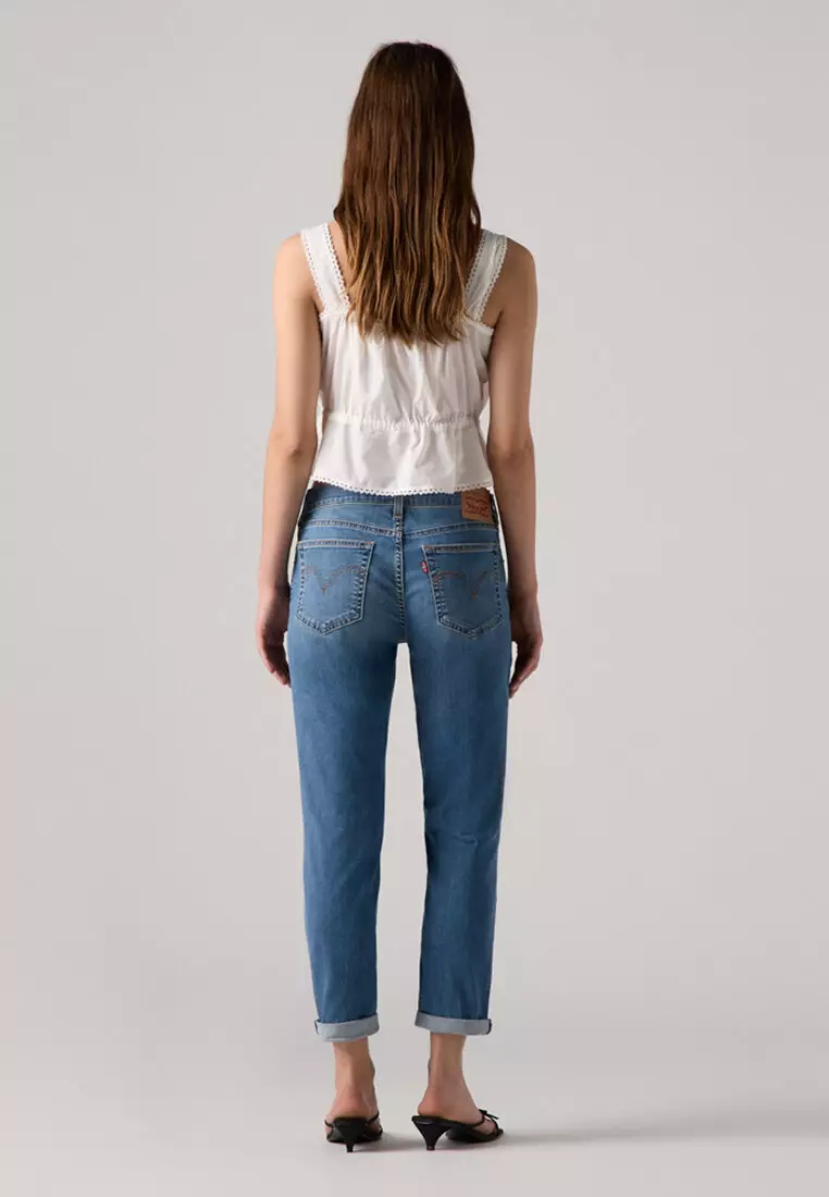 Women's Mid-Rise Boyfriend Jeans 19887-0362