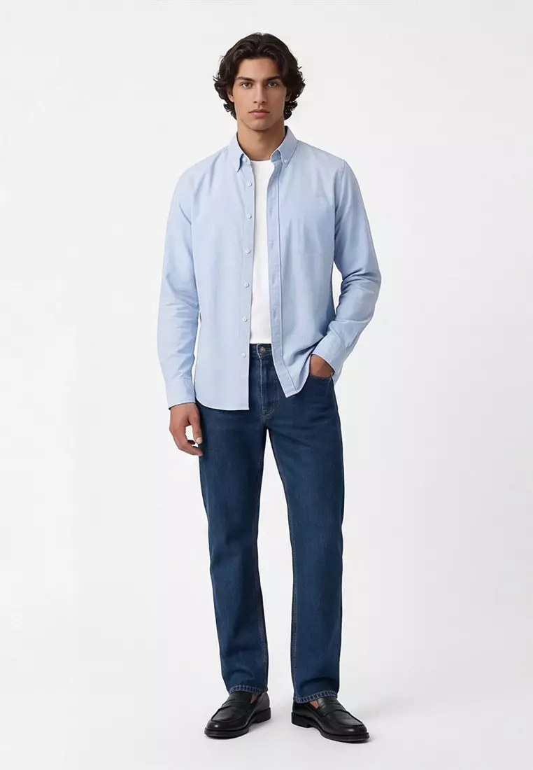 Oxford Shirt Regular Fit Light Blue
