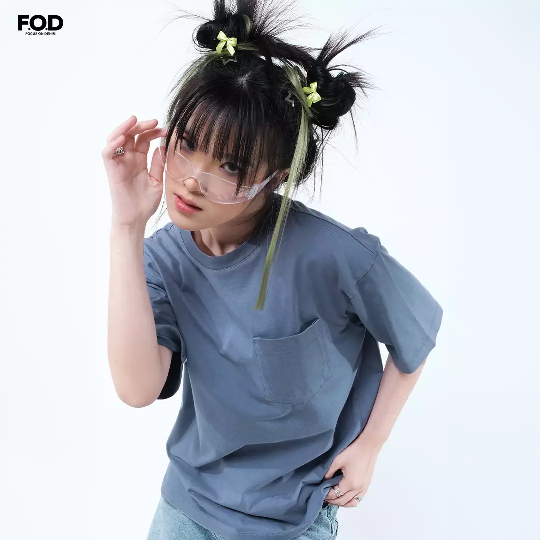 FOD Kaos Unisex Zed Baby Blue