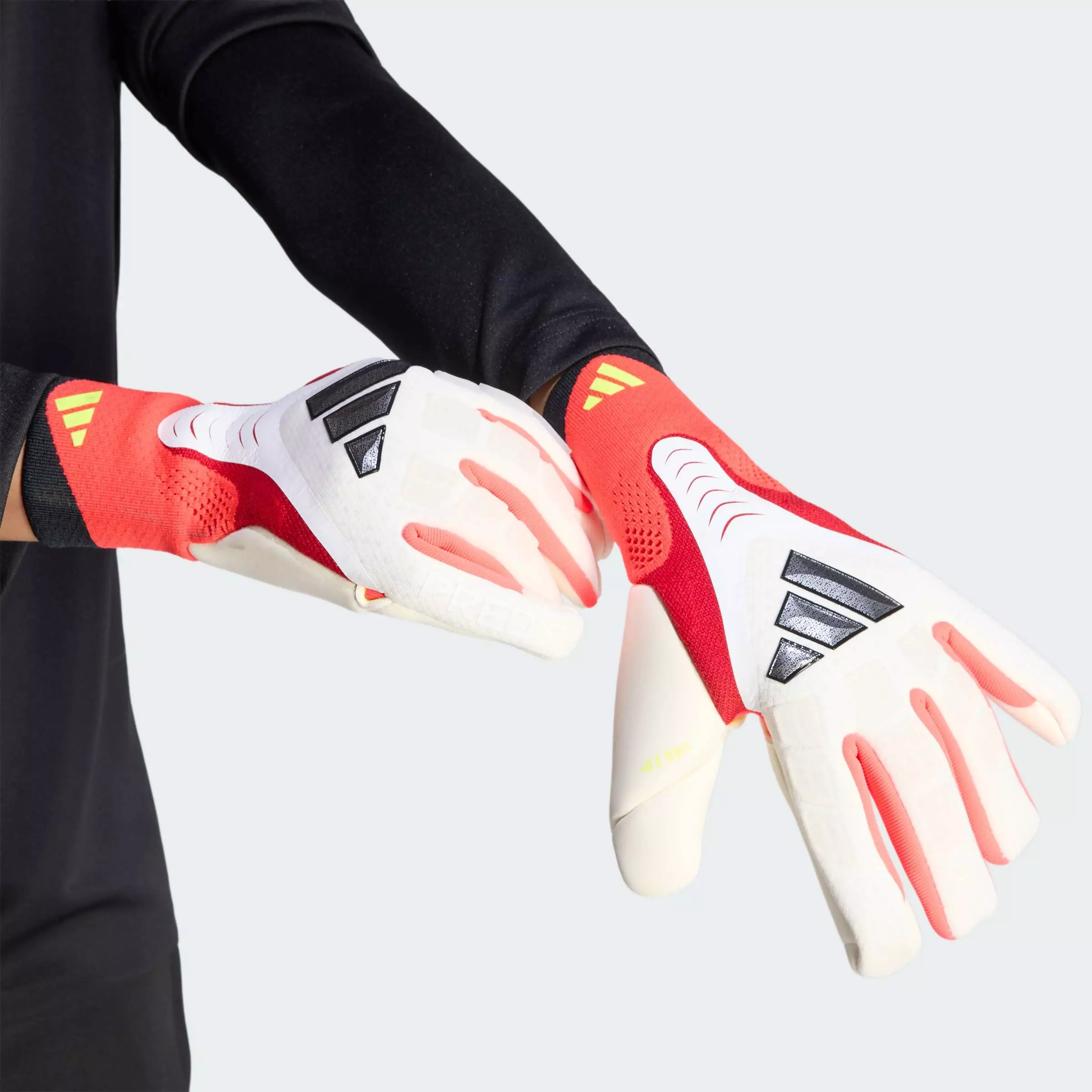 Football PREDATOR GOALKEEPER GLOVE PRO Unisex White JY6295