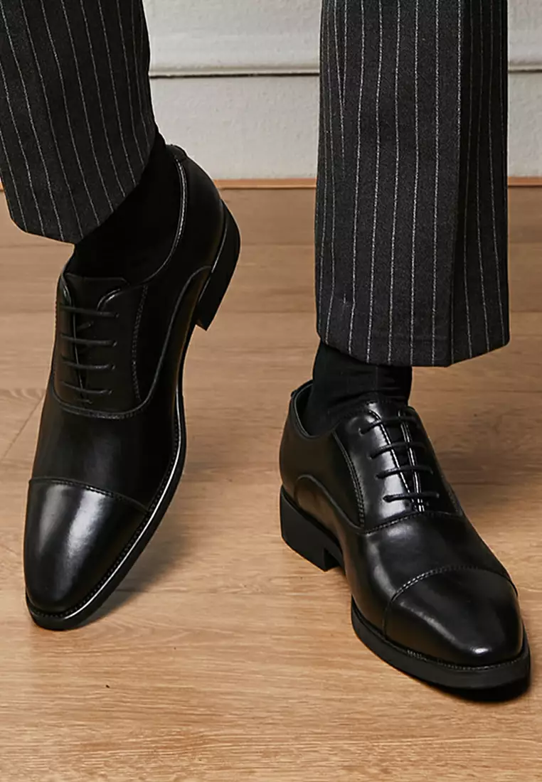 Leather Cap Toe Business Shoes KB22KB05