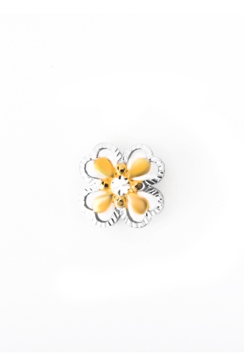 TOMEI gold TOMEI Double Lucky Clover Four-Petal Charm, Yellow Gold 916 (TM-YG0862P-2C) (2.20G) 45F7BAC532831FGS_1