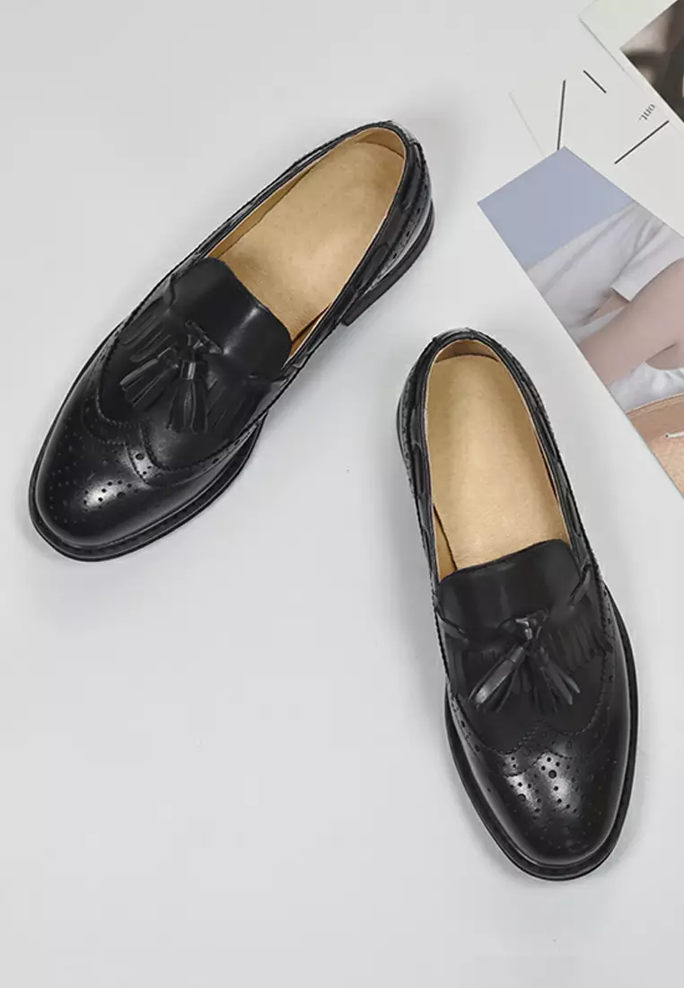 Twenty Eight Shoes Leather Tassel Loafer YM21046 2023 | Buy Twenty ...