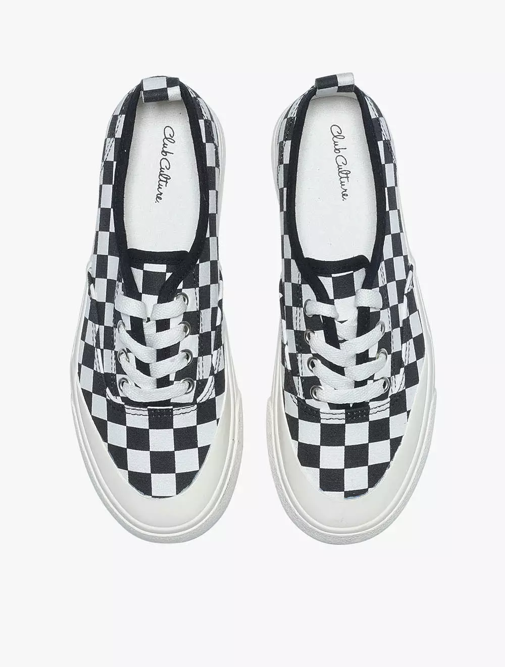 Checkered shop vans payless