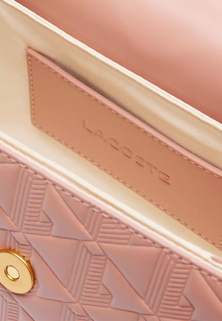 Maheki Embossed Leather Shoulder Bag